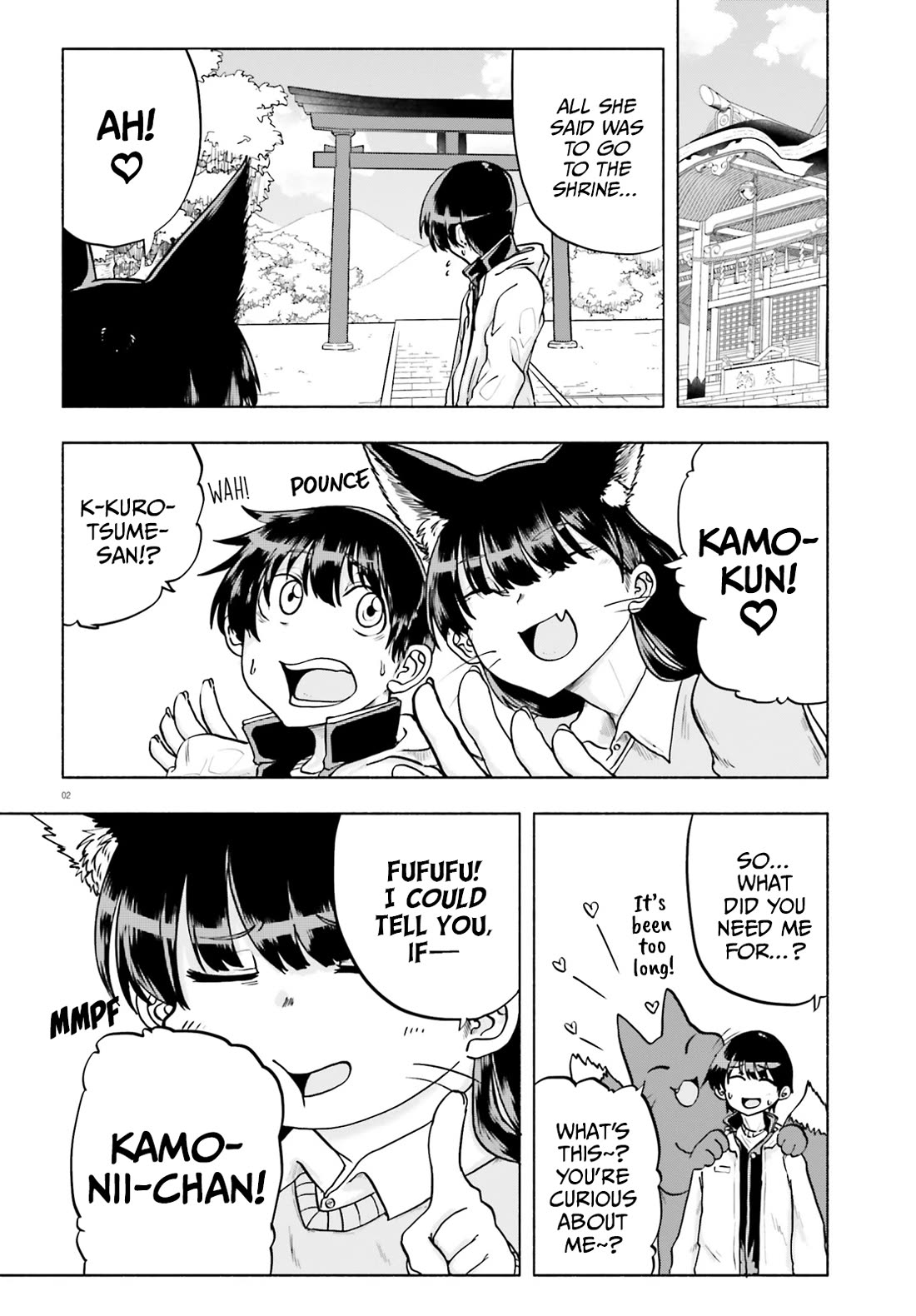 Okitsune Gal Katabami-san Chapter 14 page 2 - Chapter 14
