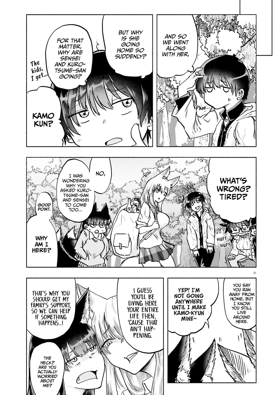 Okitsune Gal Katabami-san Chapter 14 page 5 - Chapter 14