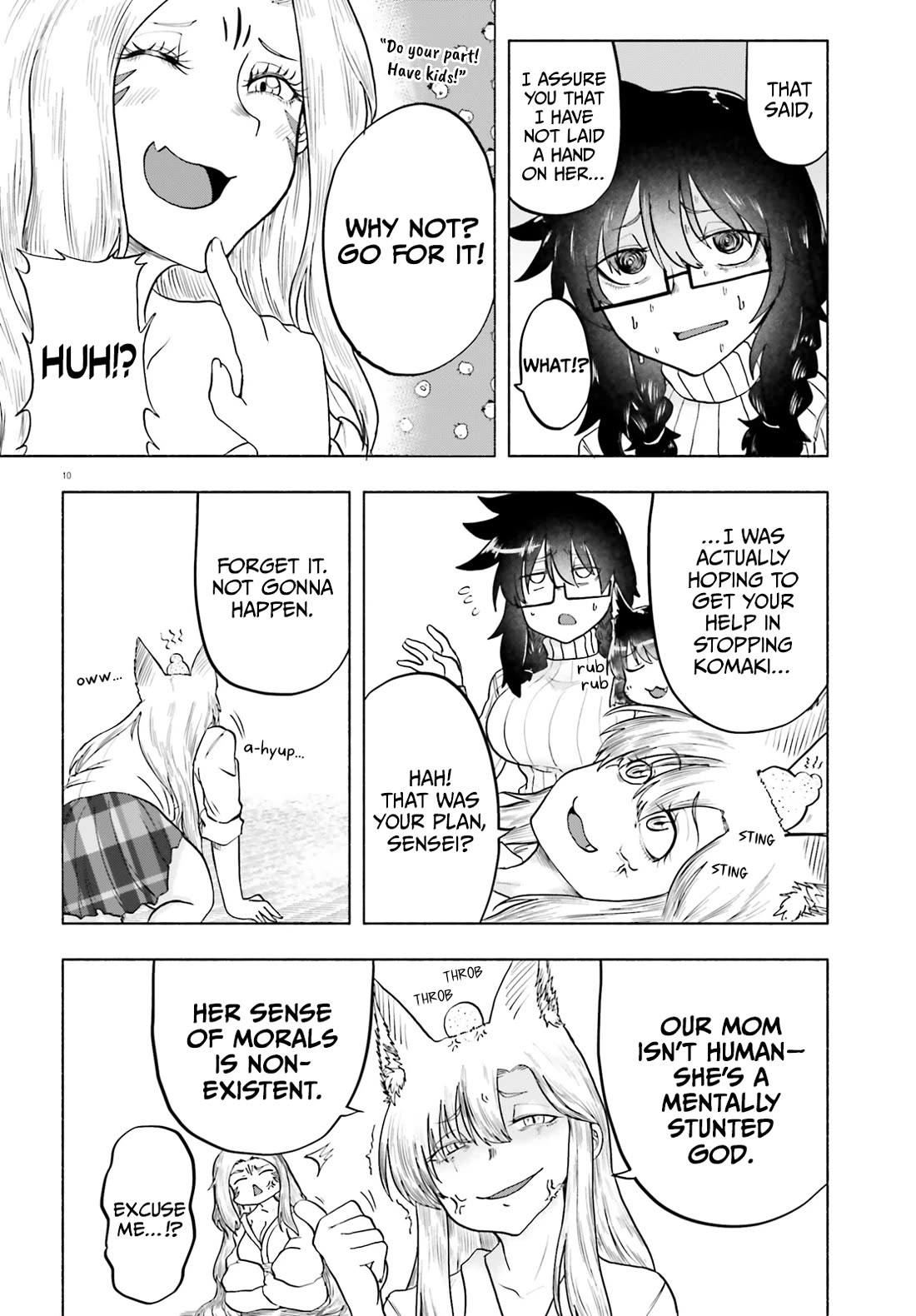 Okitsune Gal Katabami-san Chapter 15 page 10 - Chapter 15