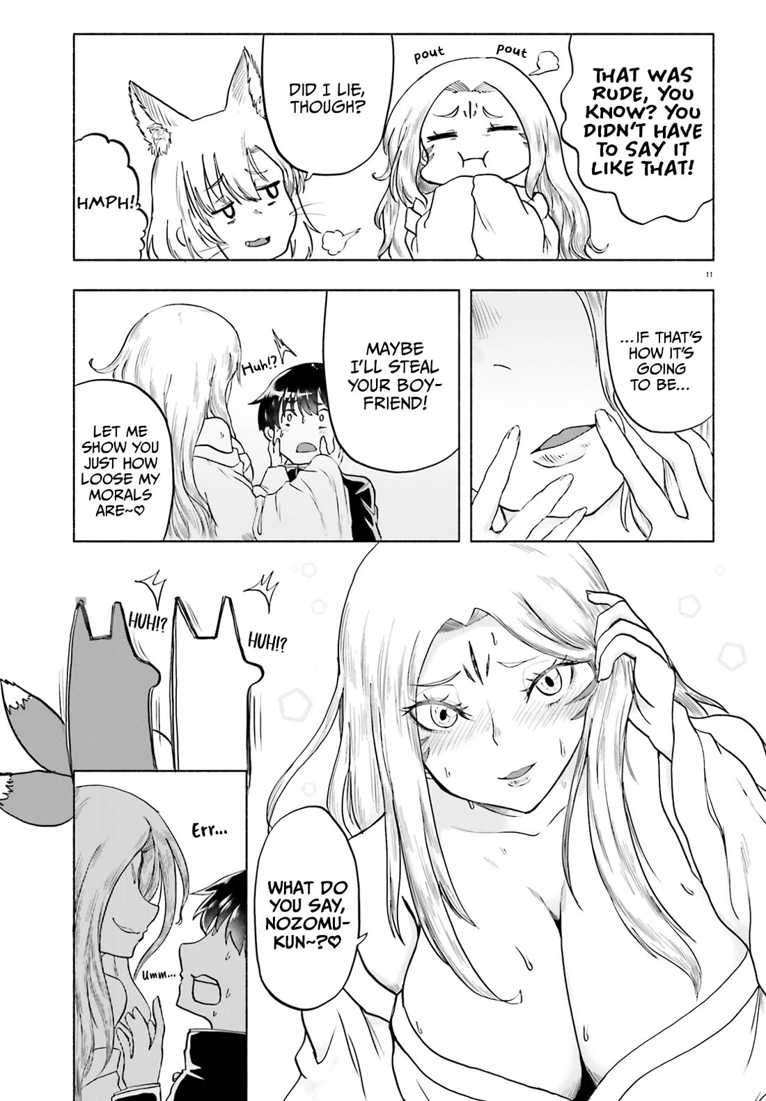 Okitsune Gal Katabami-san Chapter 15 page 11 - Chapter 15