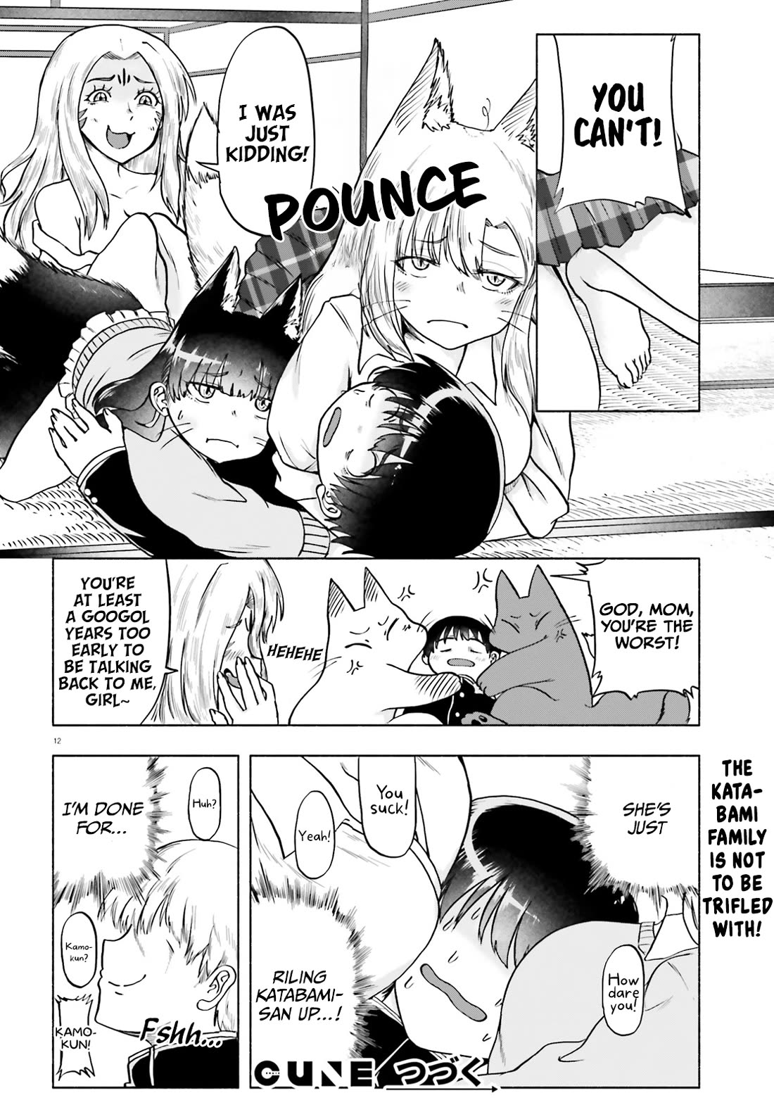 Okitsune Gal Katabami-san Chapter 15 page 12 - Chapter 15