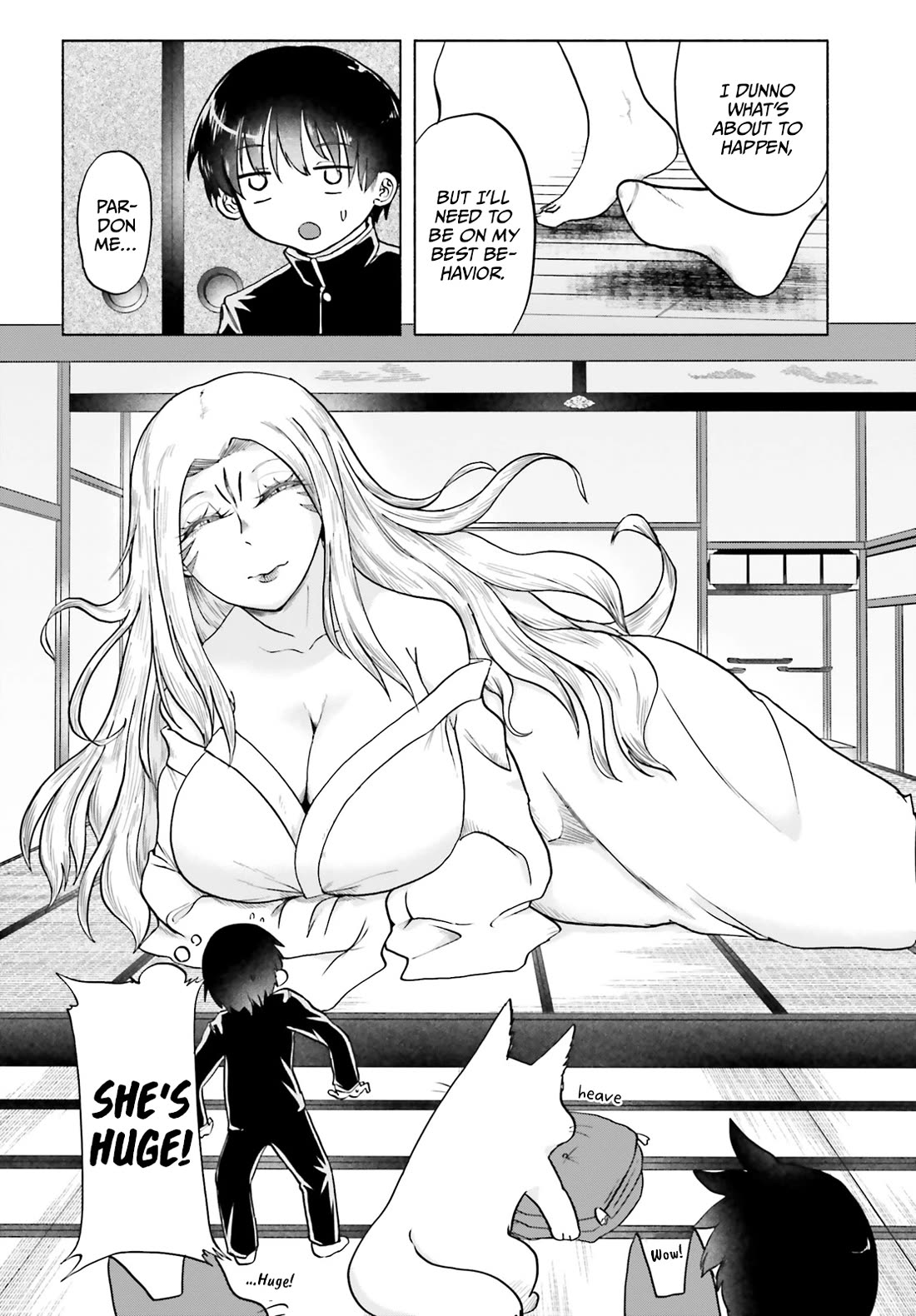 Okitsune Gal Katabami-san Chapter 15 page 2 - Chapter 15