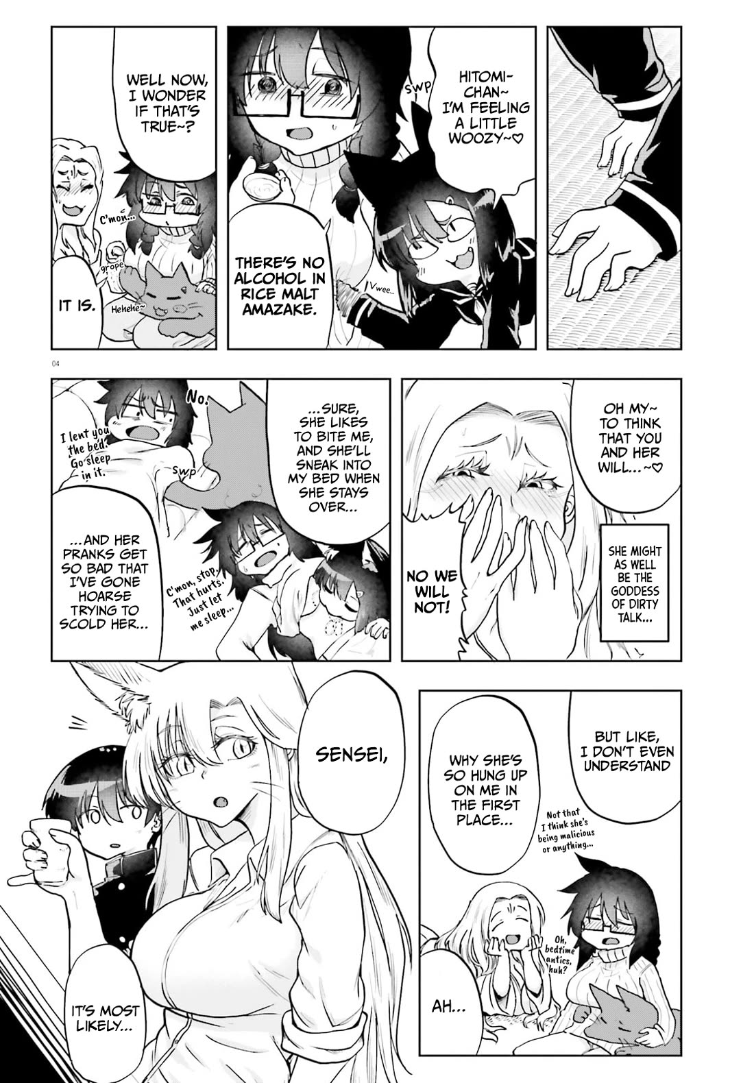 Okitsune Gal Katabami-san Chapter 16 page 4 - Chapter 16
