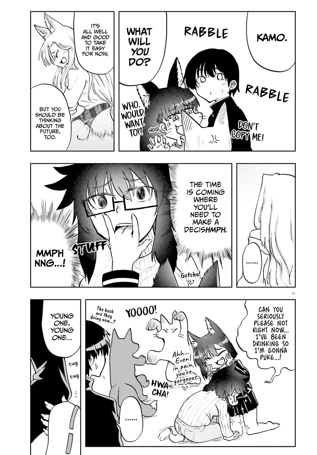 Okitsune Gal Katabami-san Chapter 16 page 7 - Chapter 16
