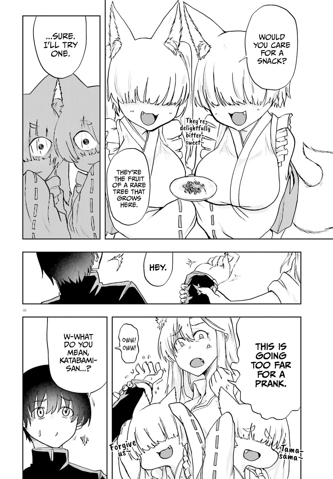 Okitsune Gal Katabami-san Chapter 16 page 8 - Chapter 16