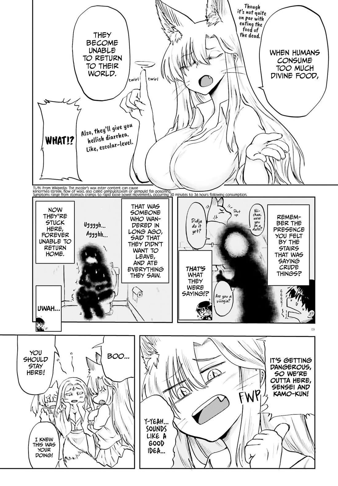 Okitsune Gal Katabami-san Chapter 16 page 9 - Chapter 16