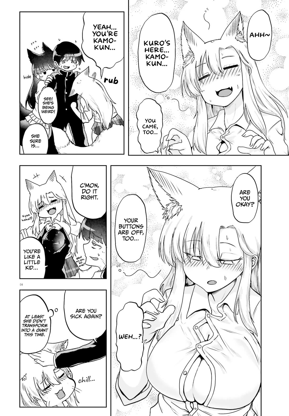 Okitsune Gal Katabami-san Chapter 17 page 4 - Chapter 17
