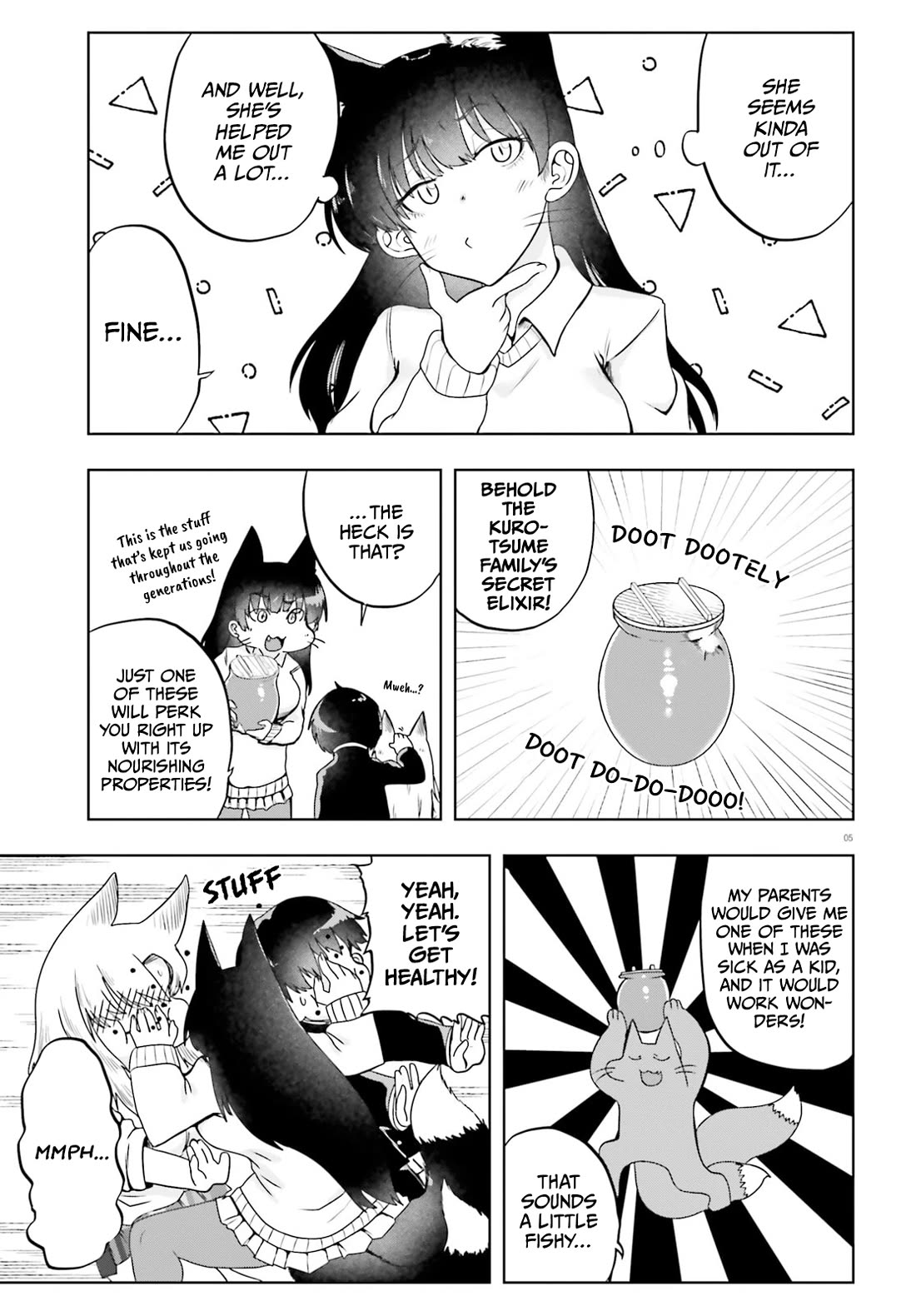 Okitsune Gal Katabami-san Chapter 17 page 5 - Chapter 17
