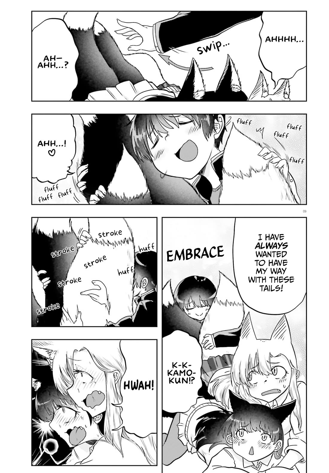 Okitsune Gal Katabami-san Chapter 17 page 9 - Chapter 17