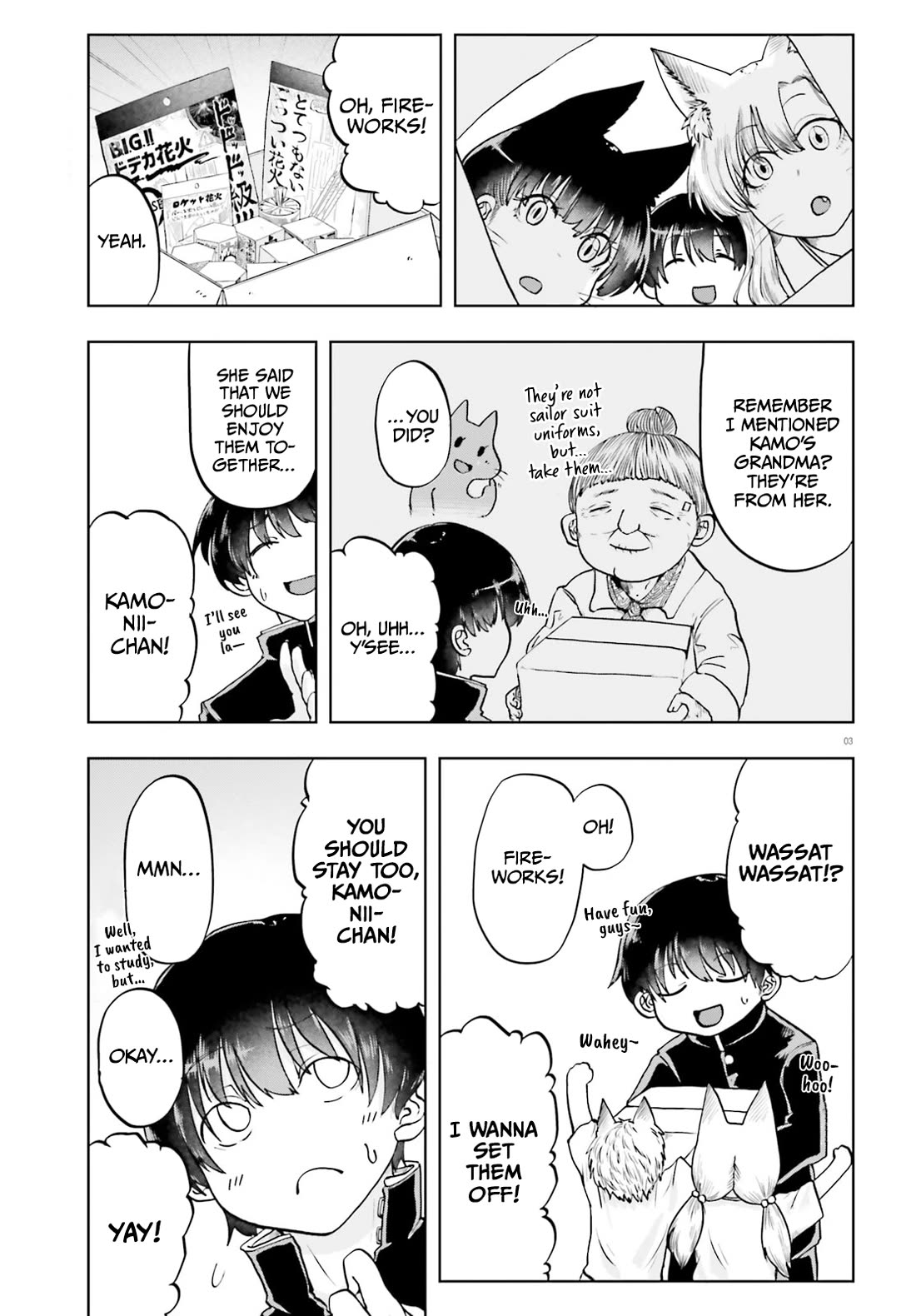 Okitsune Gal Katabami-san Chapter 18 page 3 - Chapter 18