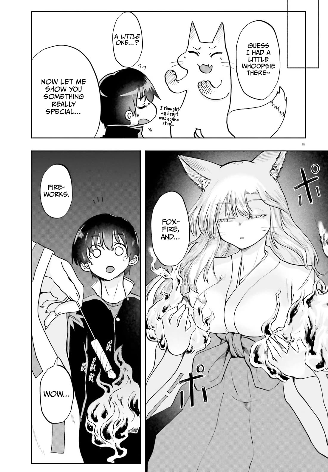 Okitsune Gal Katabami-san Chapter 18 page 7 - Chapter 18