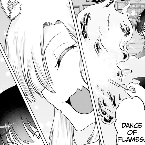 Okitsune Gal Katabami-san Chapter 18 cover