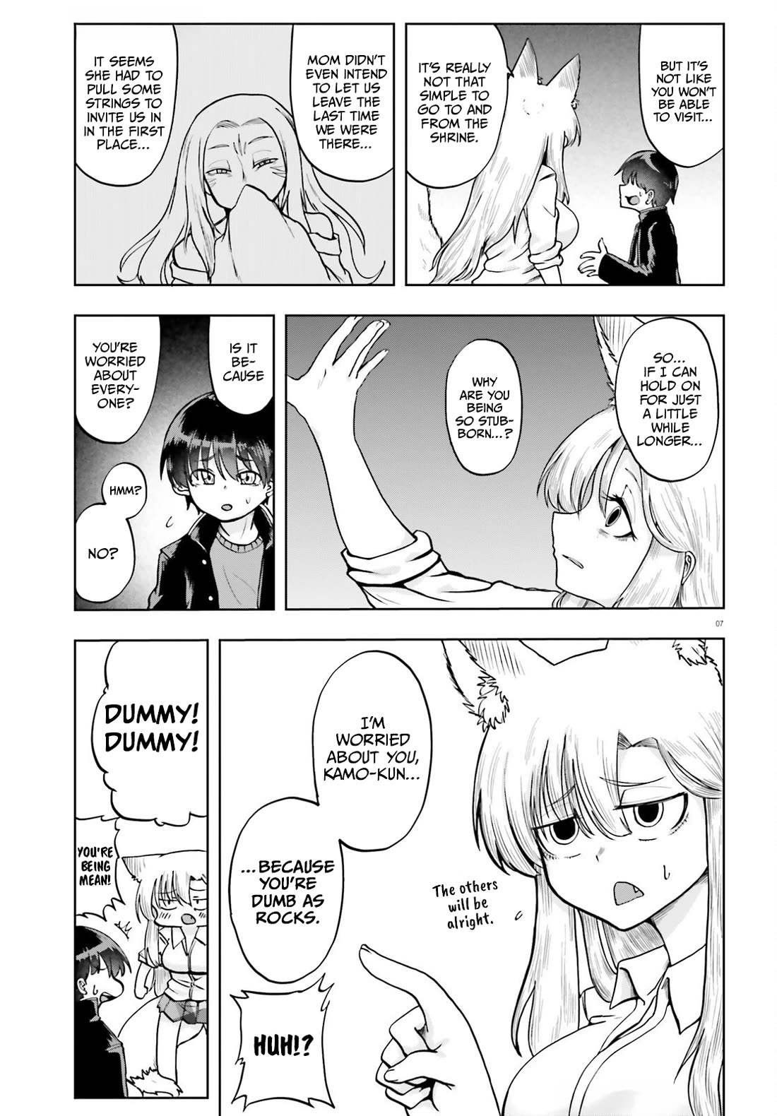 Okitsune Gal Katabami-san Chapter 19 page 7 - Chapter 19