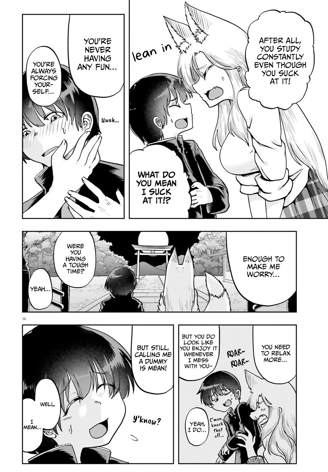 Okitsune Gal Katabami-san Chapter 19 page 8 - Chapter 19