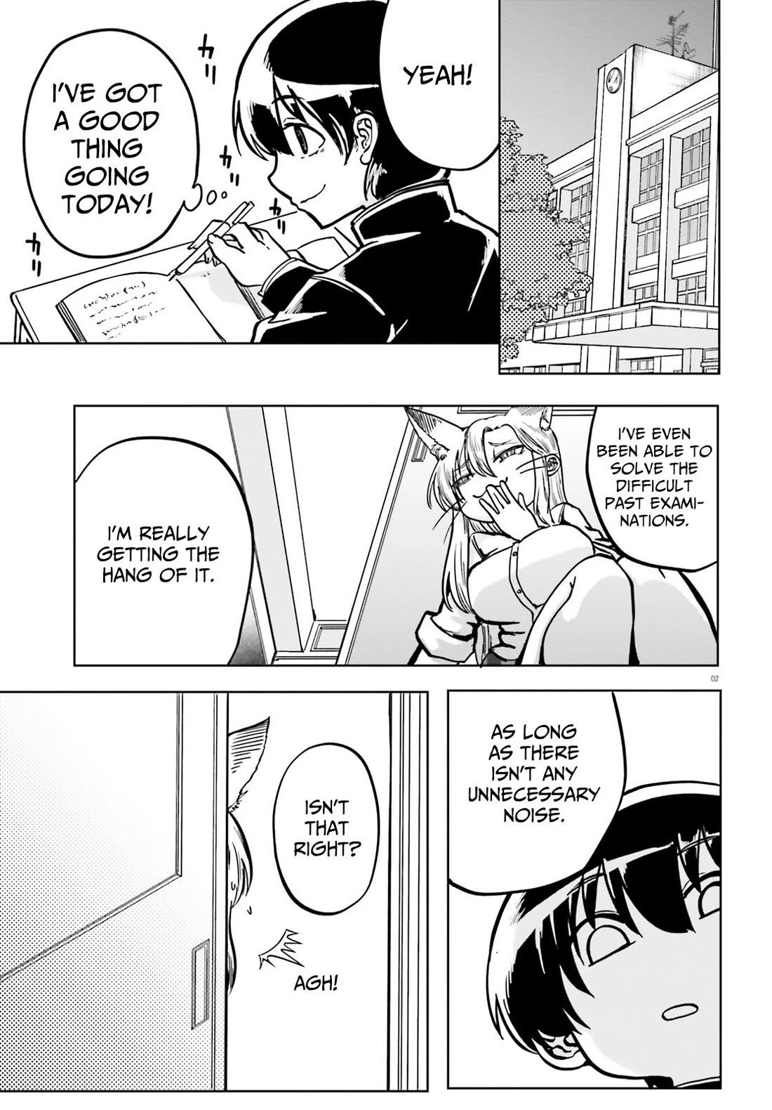 Okitsune Gal Katabami-san Chapter 2 page 2 - Chapter 2