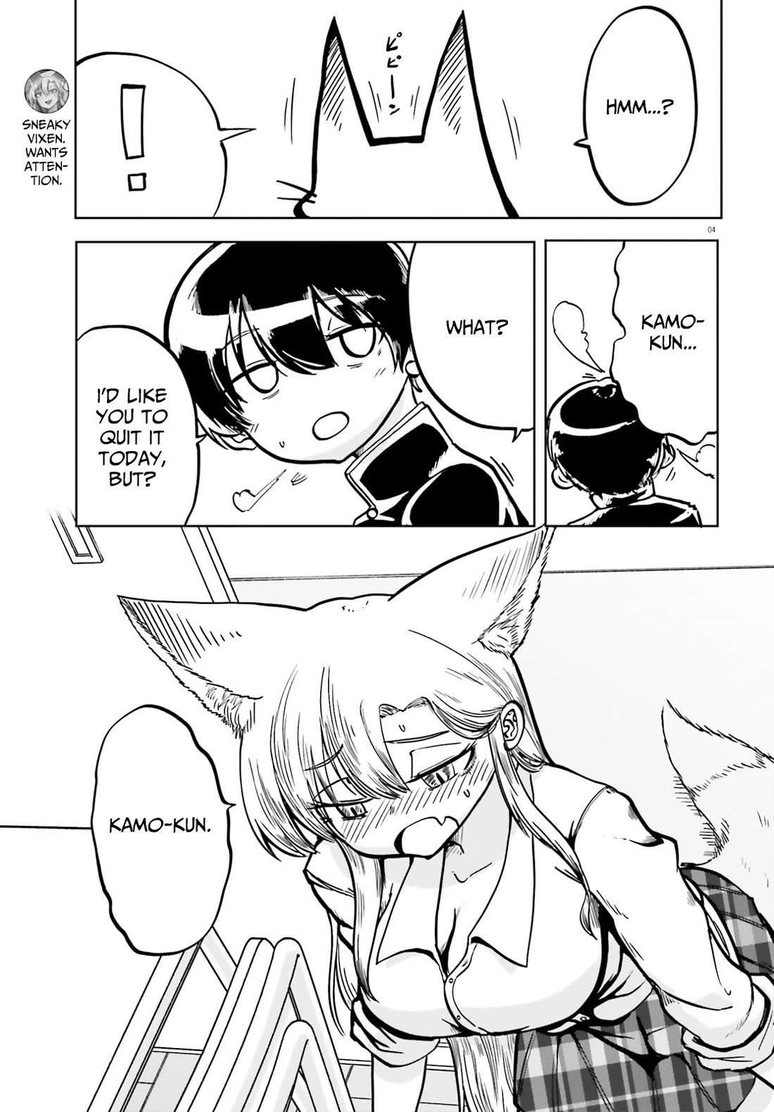 Okitsune Gal Katabami-san Chapter 2 page 4 - Chapter 2