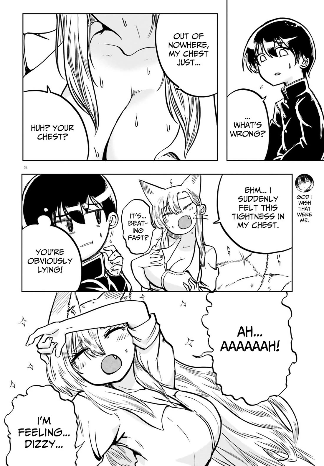 Okitsune Gal Katabami-san Chapter 2 page 5 - Chapter 2