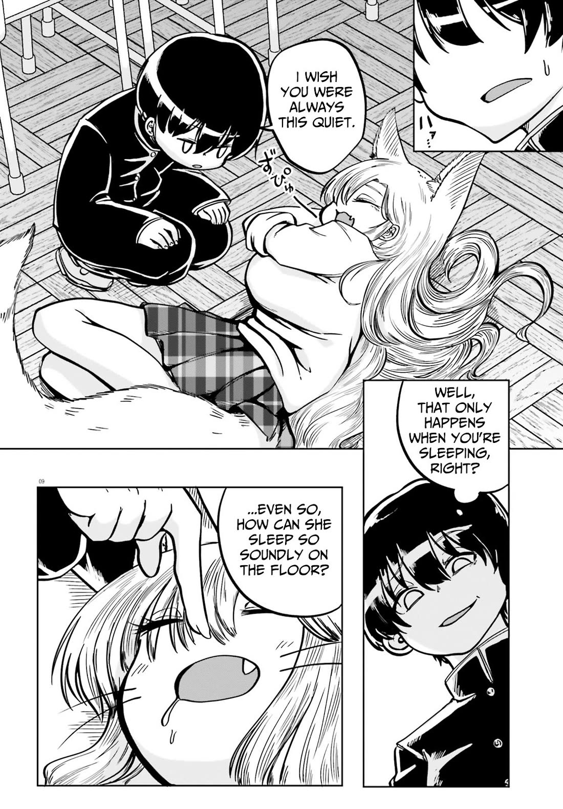 Okitsune Gal Katabami-san Chapter 2 page 9 - Chapter 2