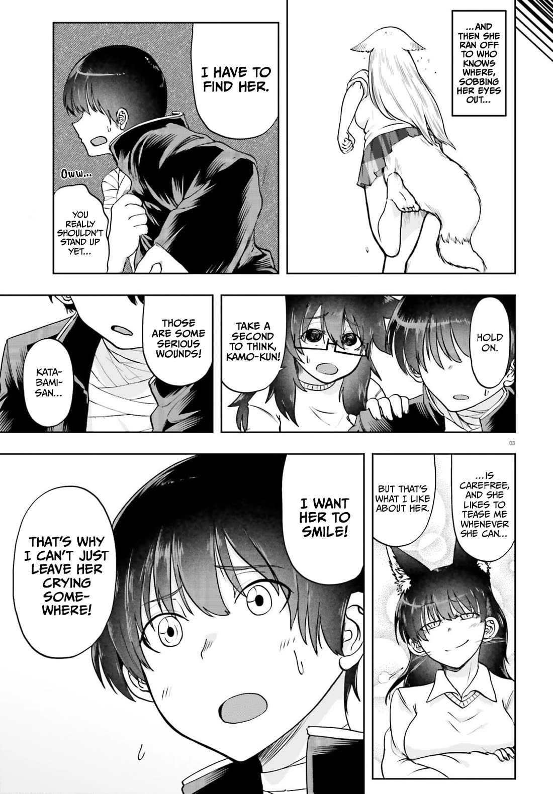 Okitsune Gal Katabami-san Chapter 20 page 3 - Chapter 20