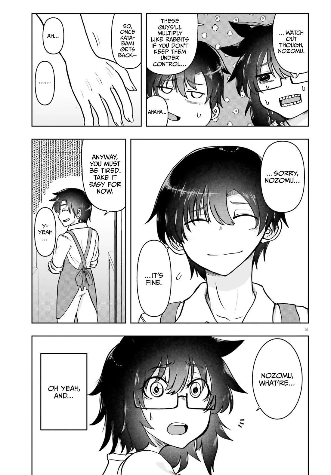 Okitsune Gal Katabami-san Chapter 21 page 5 - Chapter 21 [END]