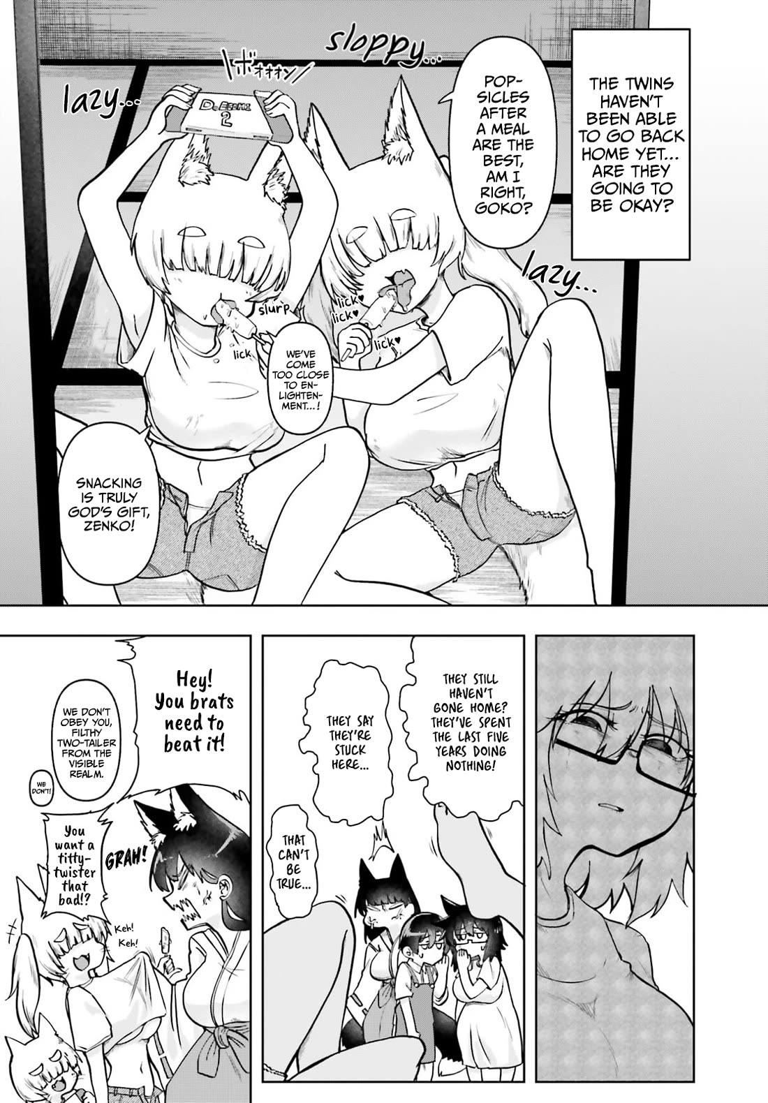 Okitsune Gal Katabami-san Chapter 21 page 6 - Chapter 21 [END]