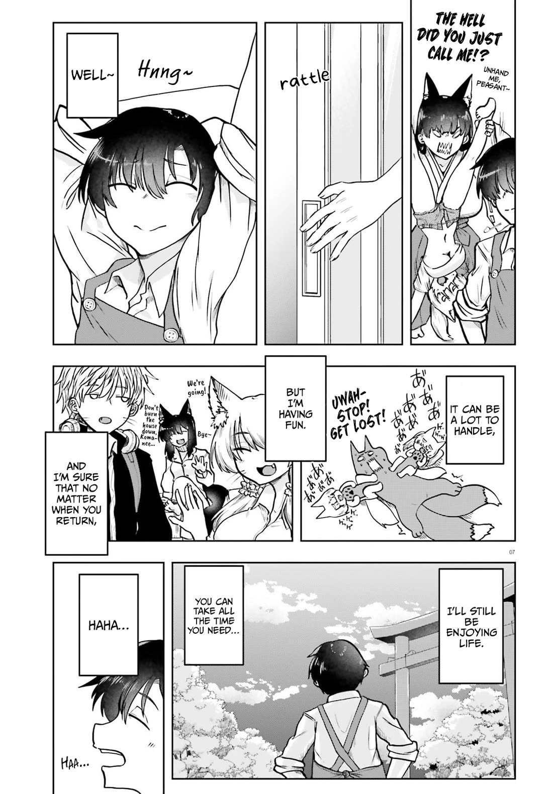 Okitsune Gal Katabami-san Chapter 21 page 7 - Chapter 21 [END]