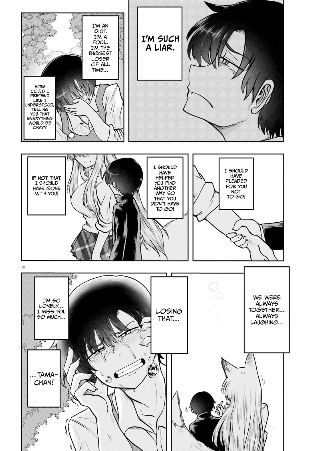 Okitsune Gal Katabami-san Chapter 21 page 8 - Chapter 21 [END]