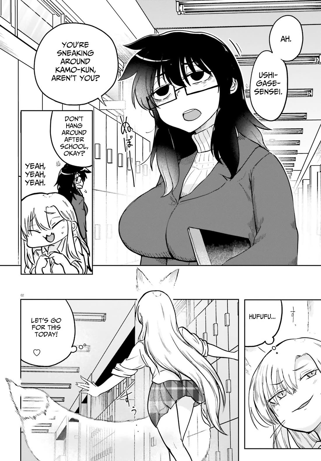 Okitsune Gal Katabami-san Chapter 3 page 2 - Chapter 3