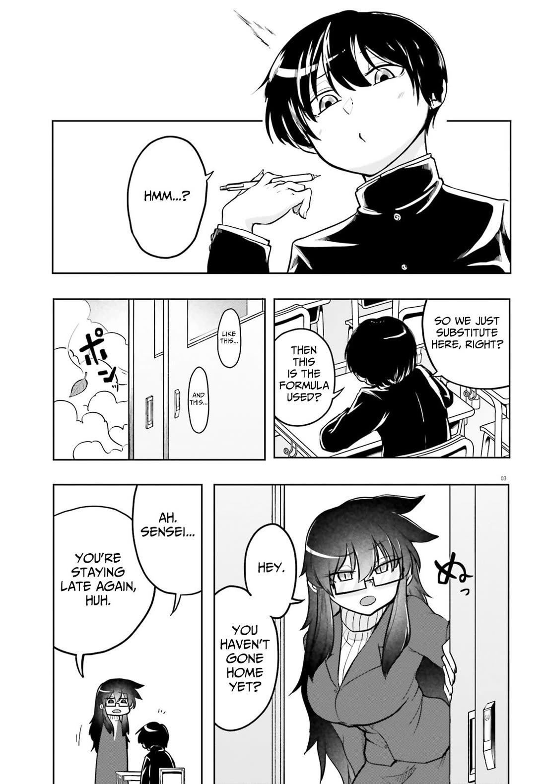 Okitsune Gal Katabami-san Chapter 3 page 3 - Chapter 3