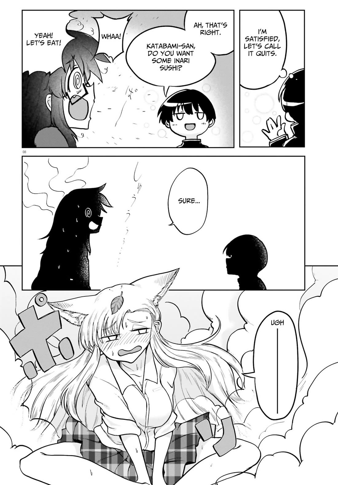 Okitsune Gal Katabami-san Chapter 3 page 8 - Chapter 3