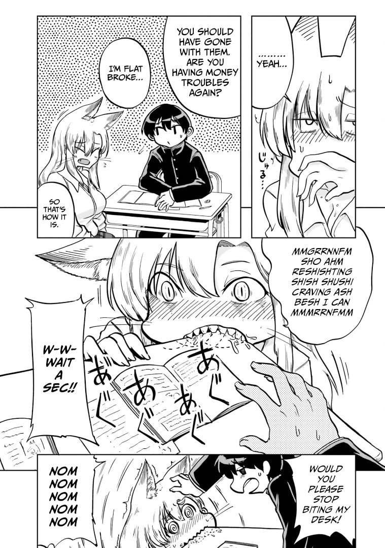 Okitsune Gal Katabami-san Chapter 6 page 5 - Chapter 6