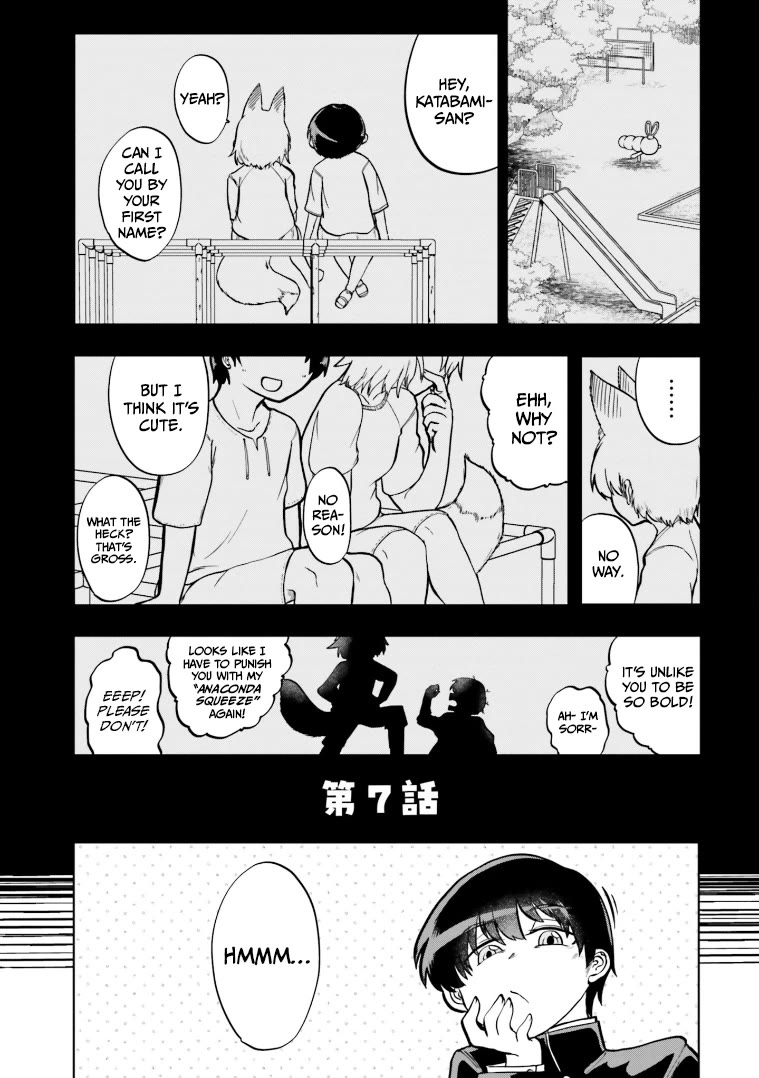 Okitsune Gal Katabami-san Chapter 7 page 1 - Chapter 7