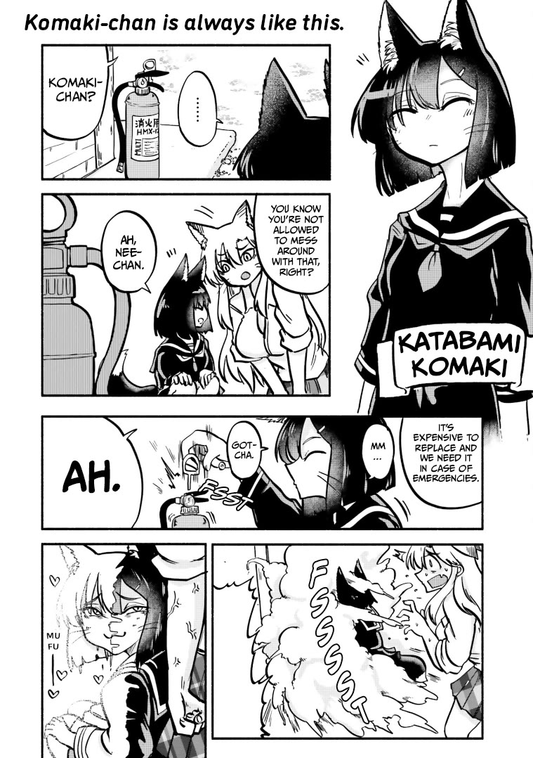 Okitsune Gal Katabami-san Chapter 8.5 page 1 - Chapter 8.5