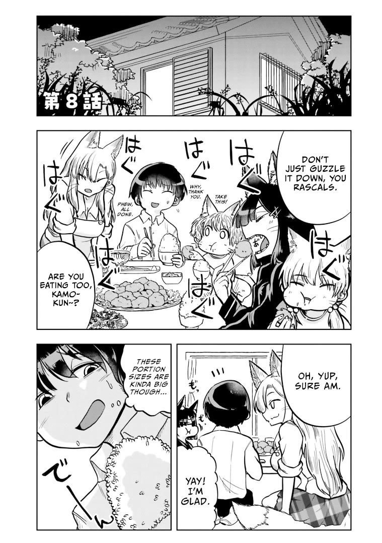 Okitsune Gal Katabami-san Chapter 8 page 1 - Chapter 8
