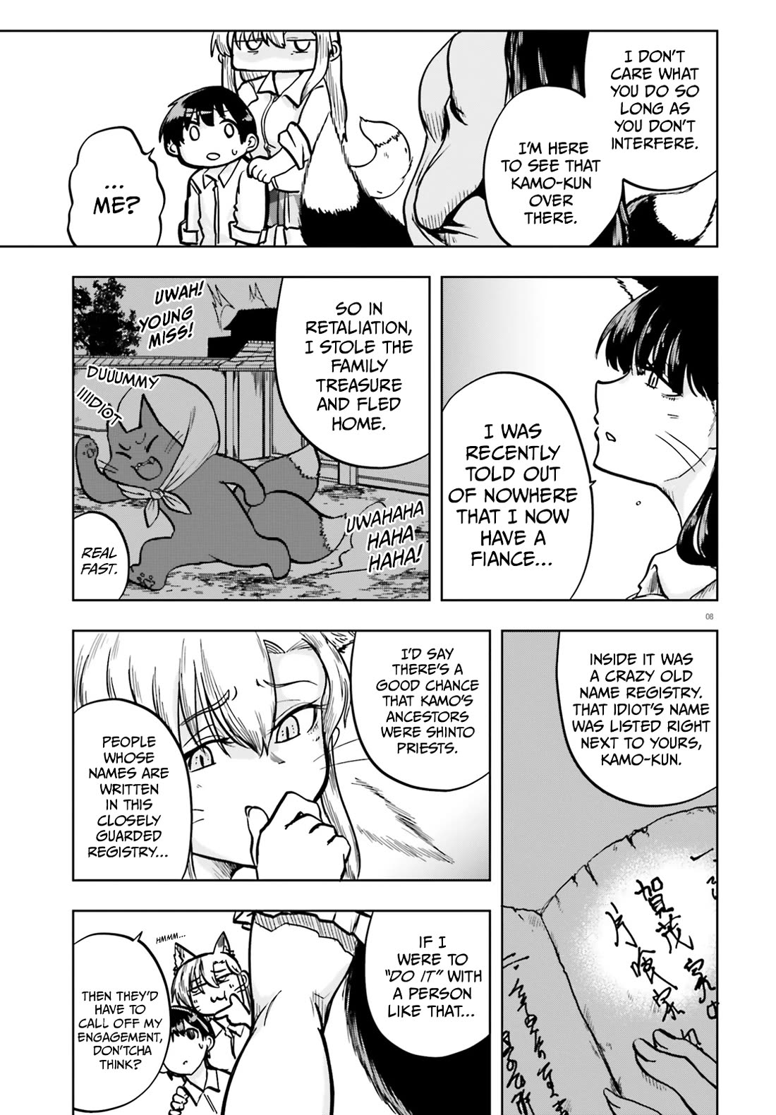 Okitsune Gal Katabami-san Chapter 9 page 7 - Chapter 9