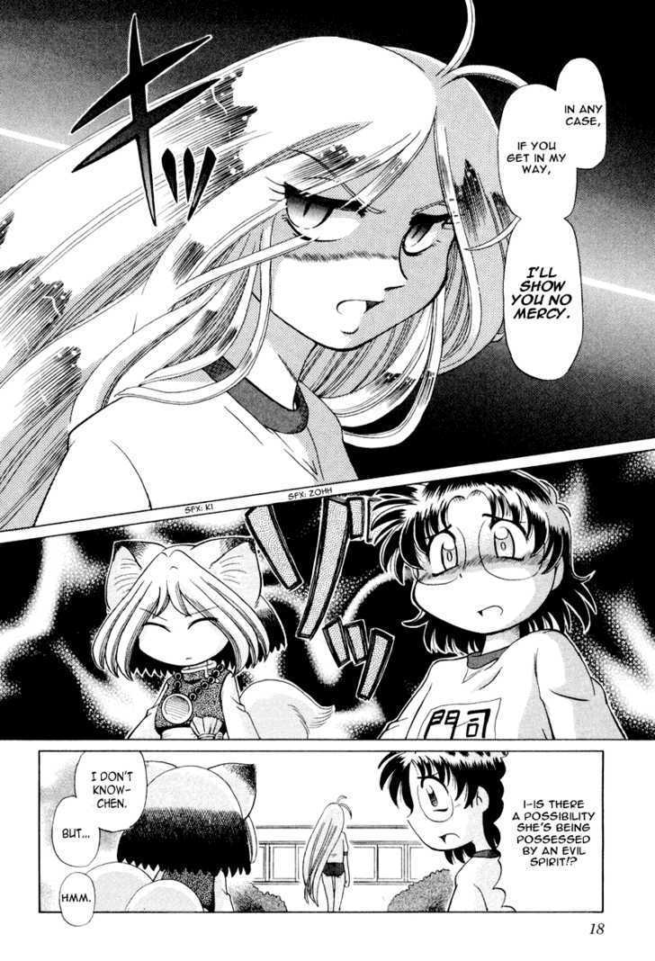 Okitsune-sama de Chu Chapter 14 page 21 - Chapter 14 : Silver-Haired Maiden