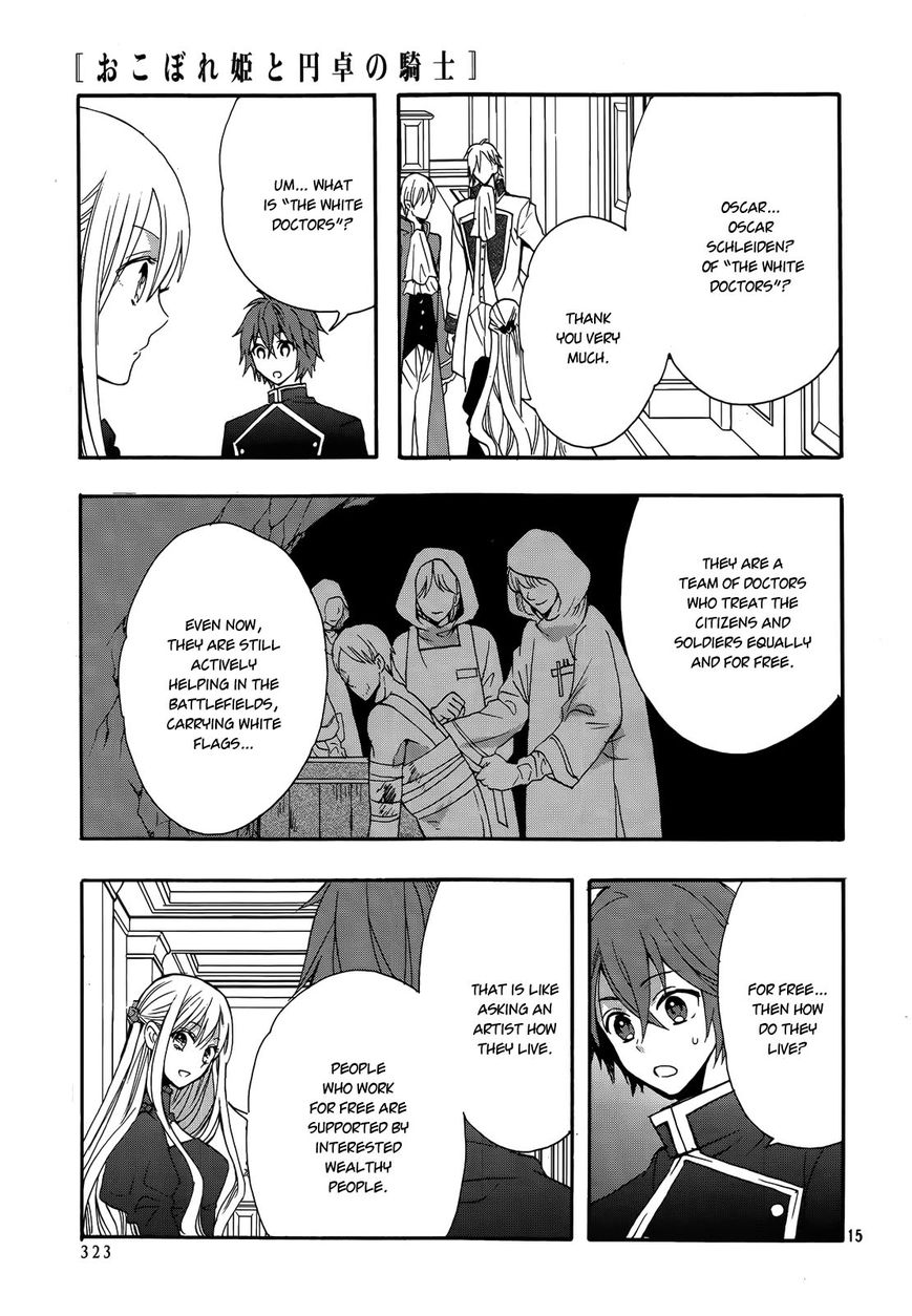 Okobore Hime to Entaku no Kishi Chapter 13 page 17 - Chapter 13