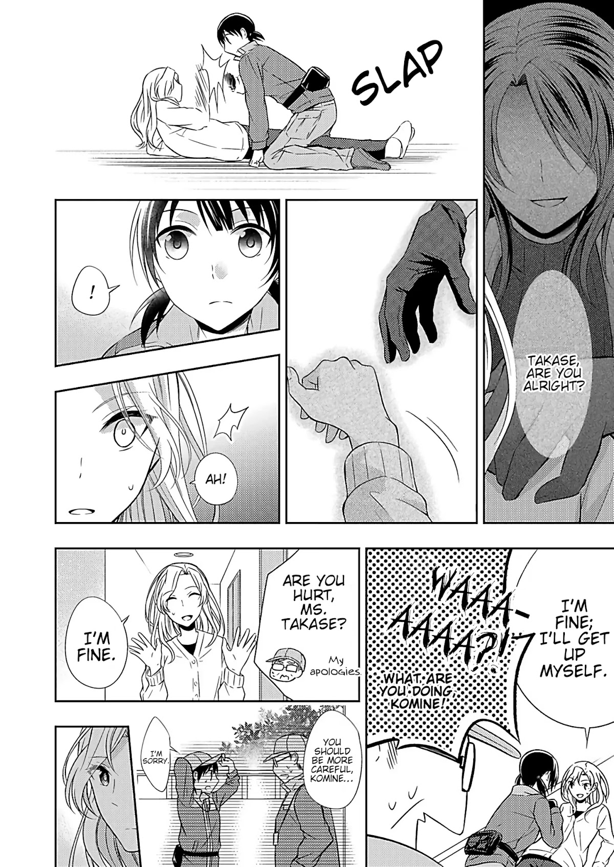 Okubyou na Takase-san wa Kyou mo Kanojo wo Machiwabiru Chapter 1 page 12 - Chapter 1