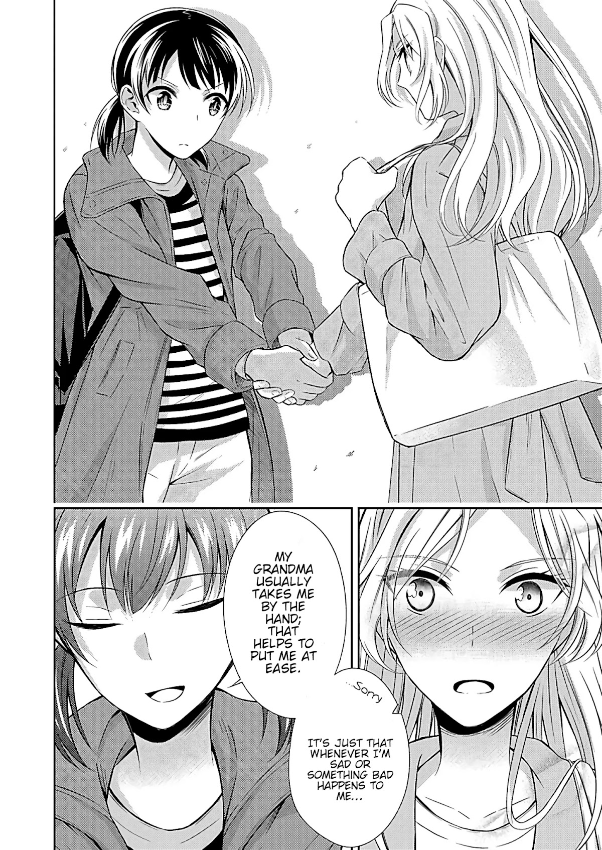 Okubyou na Takase-san wa Kyou mo Kanojo wo Machiwabiru Chapter 1 page 32 - Chapter 1