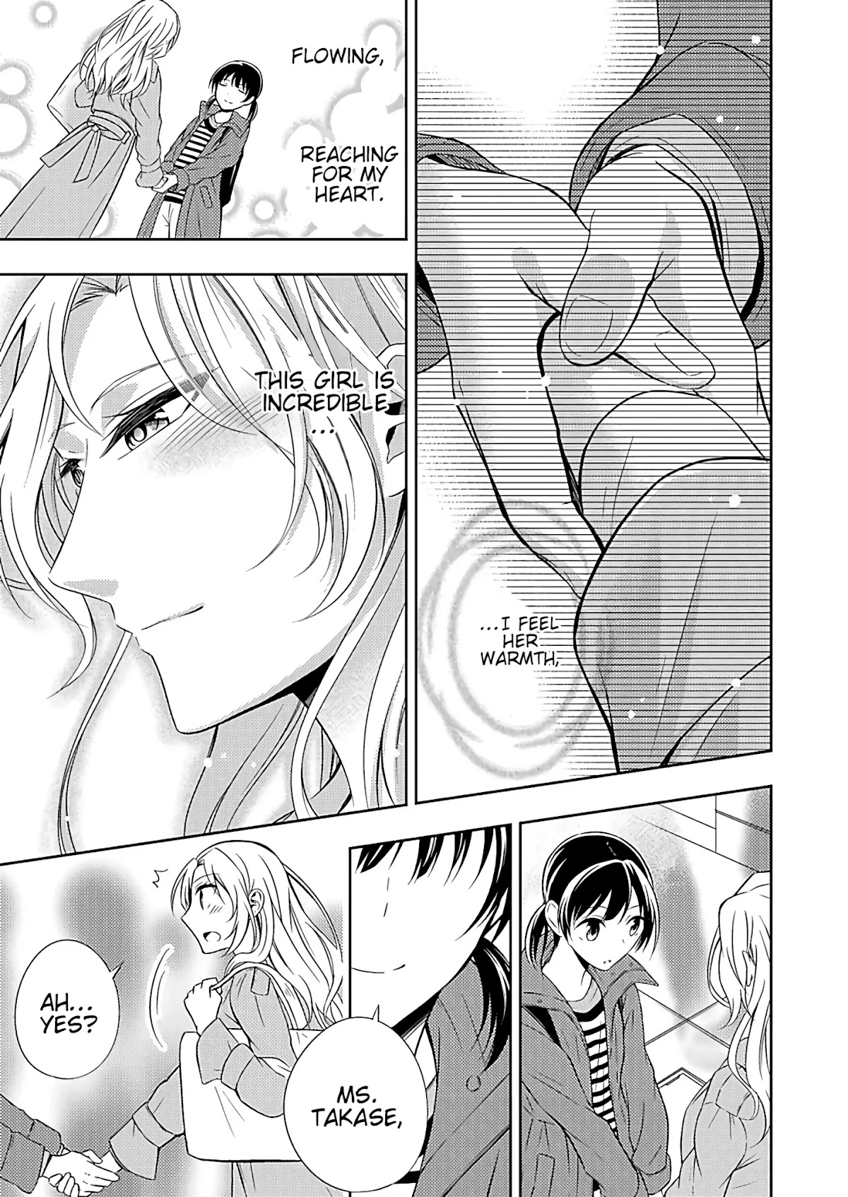 Okubyou na Takase-san wa Kyou mo Kanojo wo Machiwabiru Chapter 1 page 33 - Chapter 1