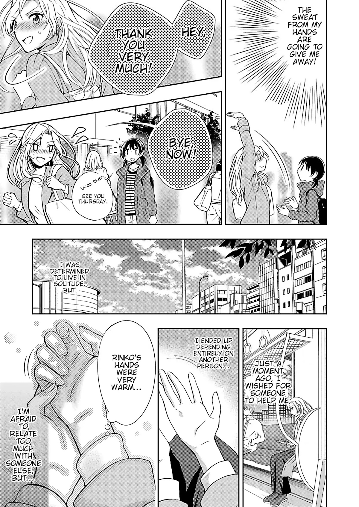 Okubyou na Takase-san wa Kyou mo Kanojo wo Machiwabiru Chapter 1 page 35 - Chapter 1