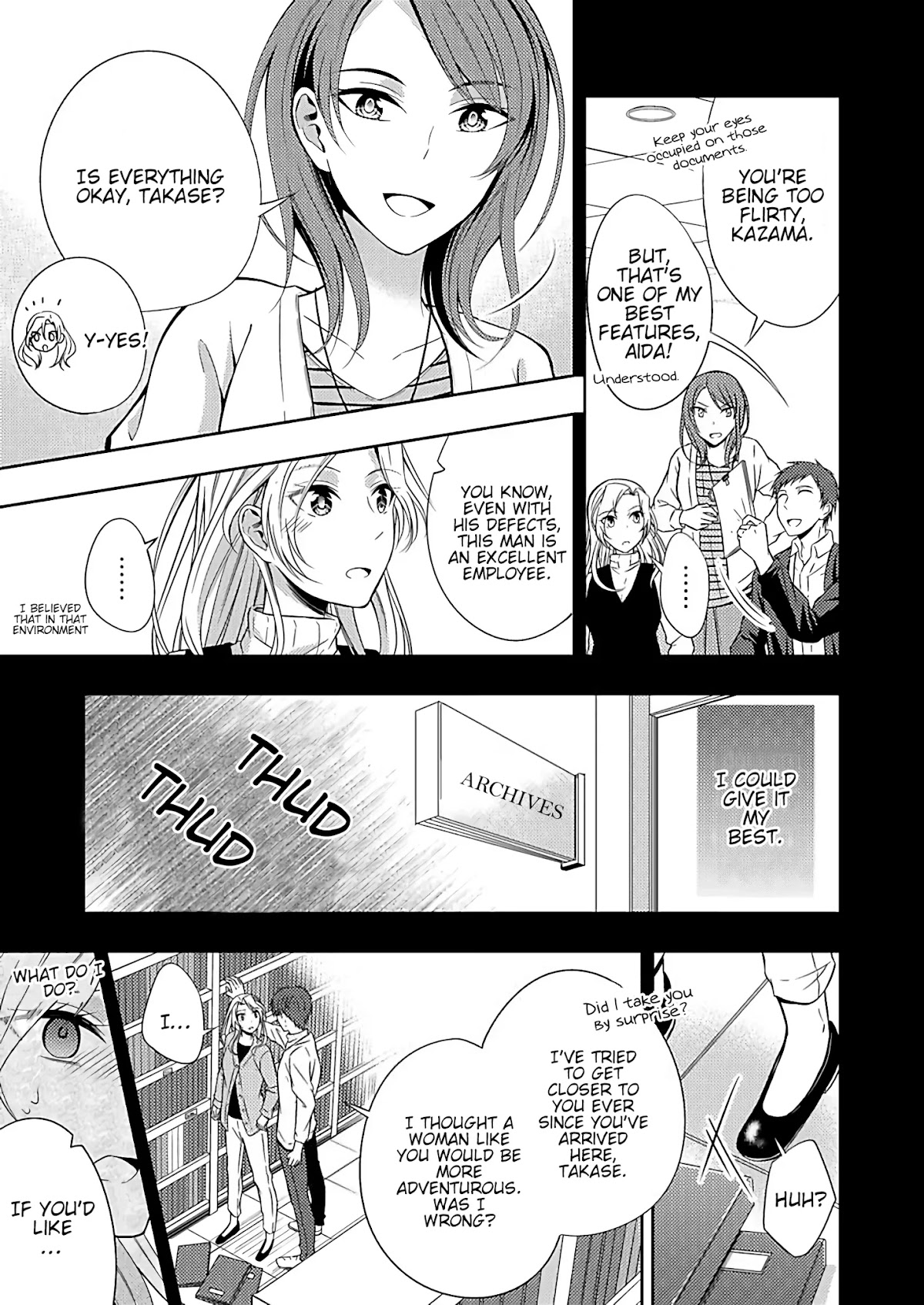 Okubyou na Takase-san wa Kyou mo Kanojo wo Machiwabiru Chapter 1 page 5 - Chapter 1