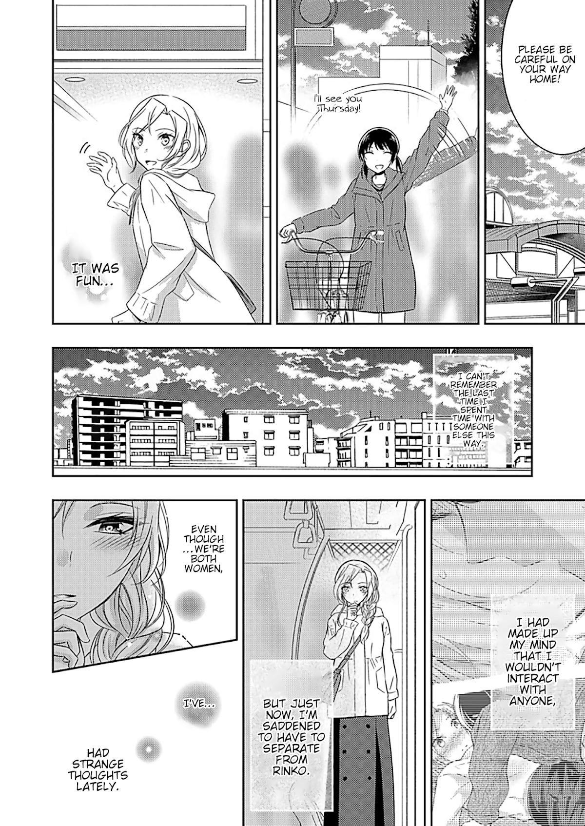 Okubyou na Takase-san wa Kyou mo Kanojo wo Machiwabiru Chapter 2 page 14 - Chapter 2