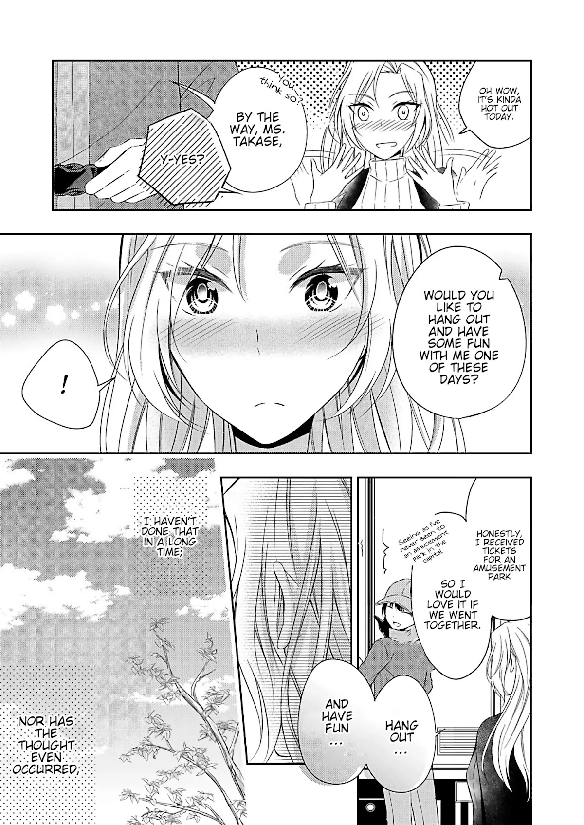 Okubyou na Takase-san wa Kyou mo Kanojo wo Machiwabiru Chapter 2 page 17 - Chapter 2