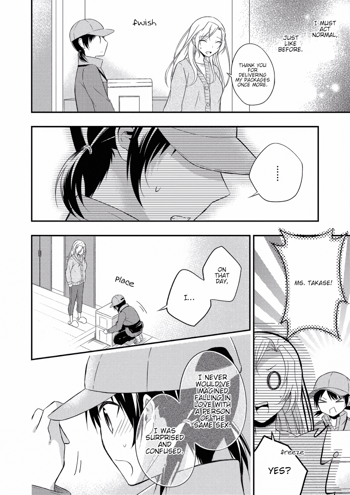 Okubyou na Takase-san wa Kyou mo Kanojo wo Machiwabiru Chapter 3 page 34 - Chapter 3 [END]