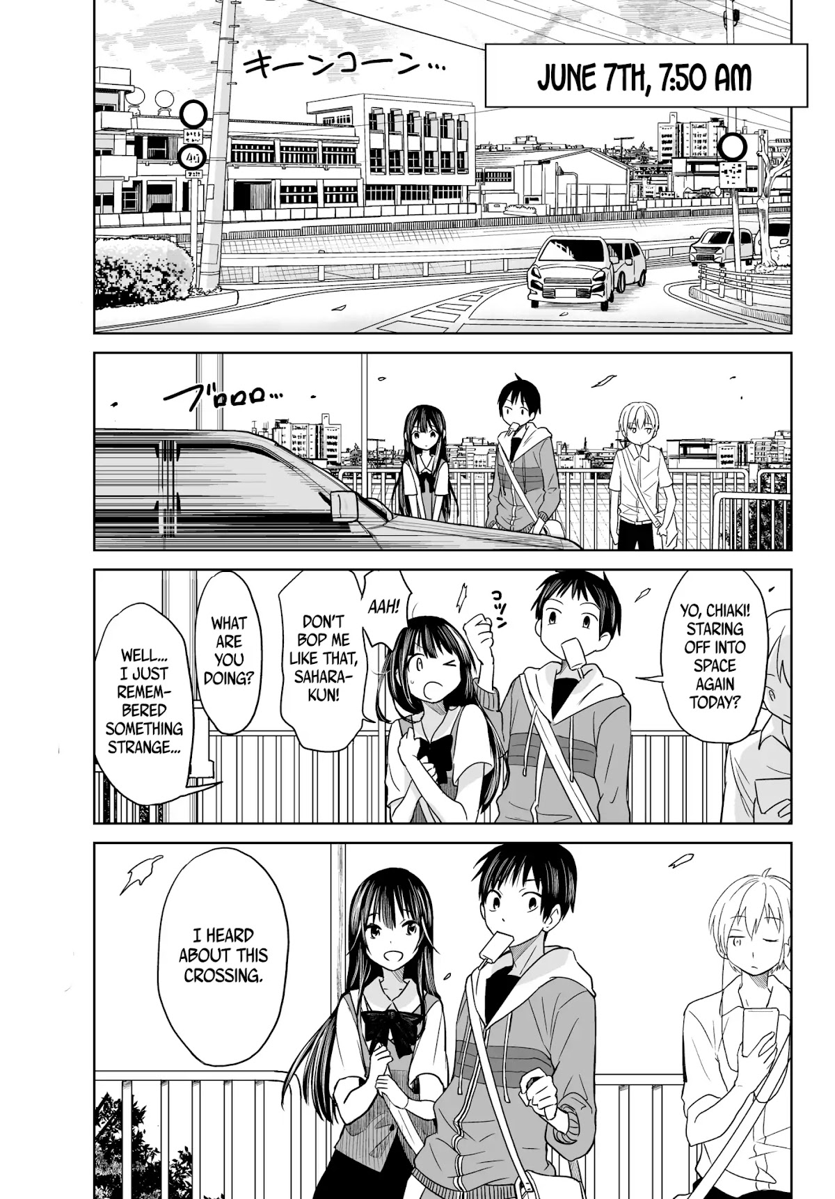 Okuru Kotoba Chapter 1 page 3 - Chapter 1: The End and The Beginning