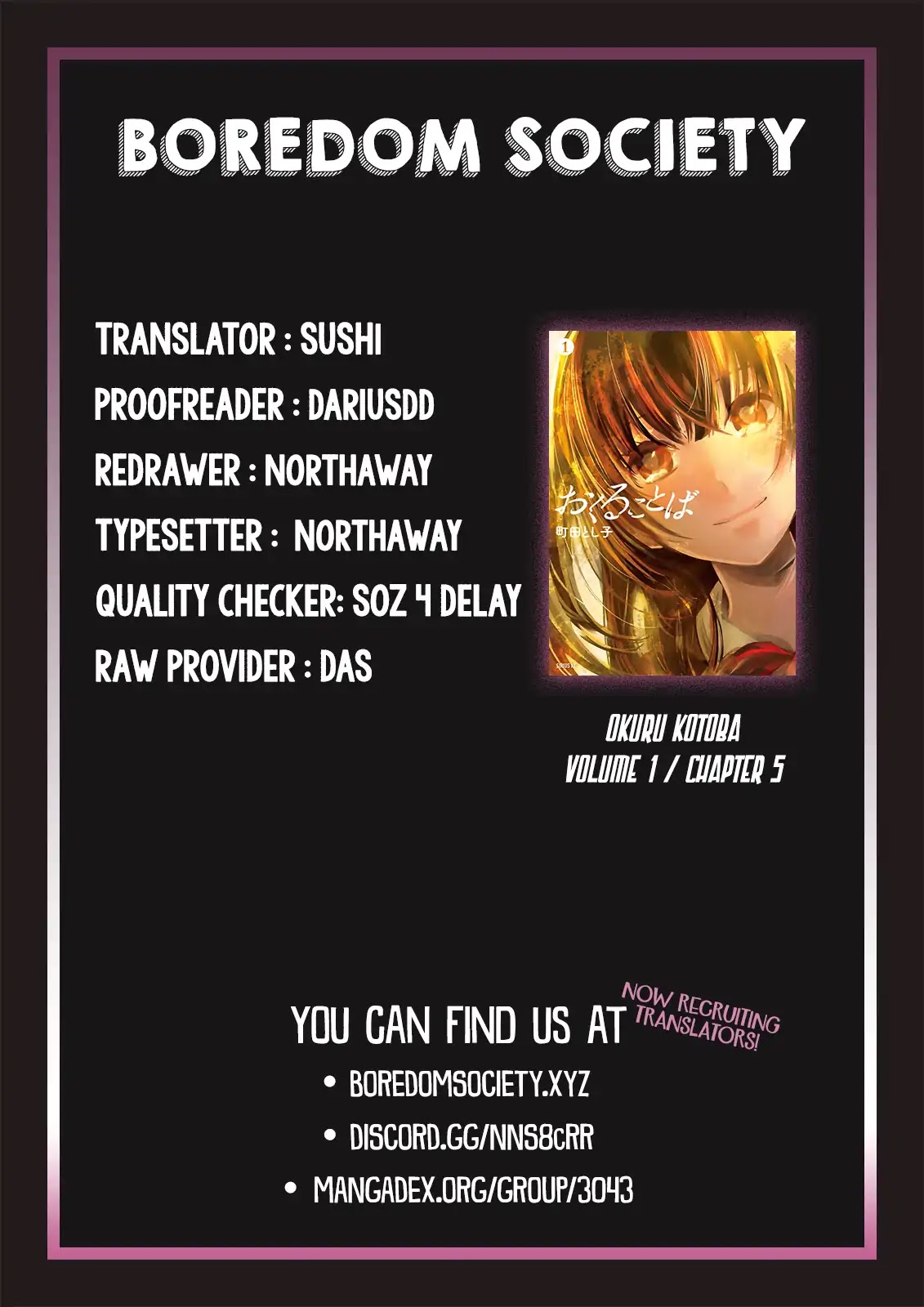 Okuru Kotoba Chapter 5 page 40 - Chapter 5: Turn Pyramid