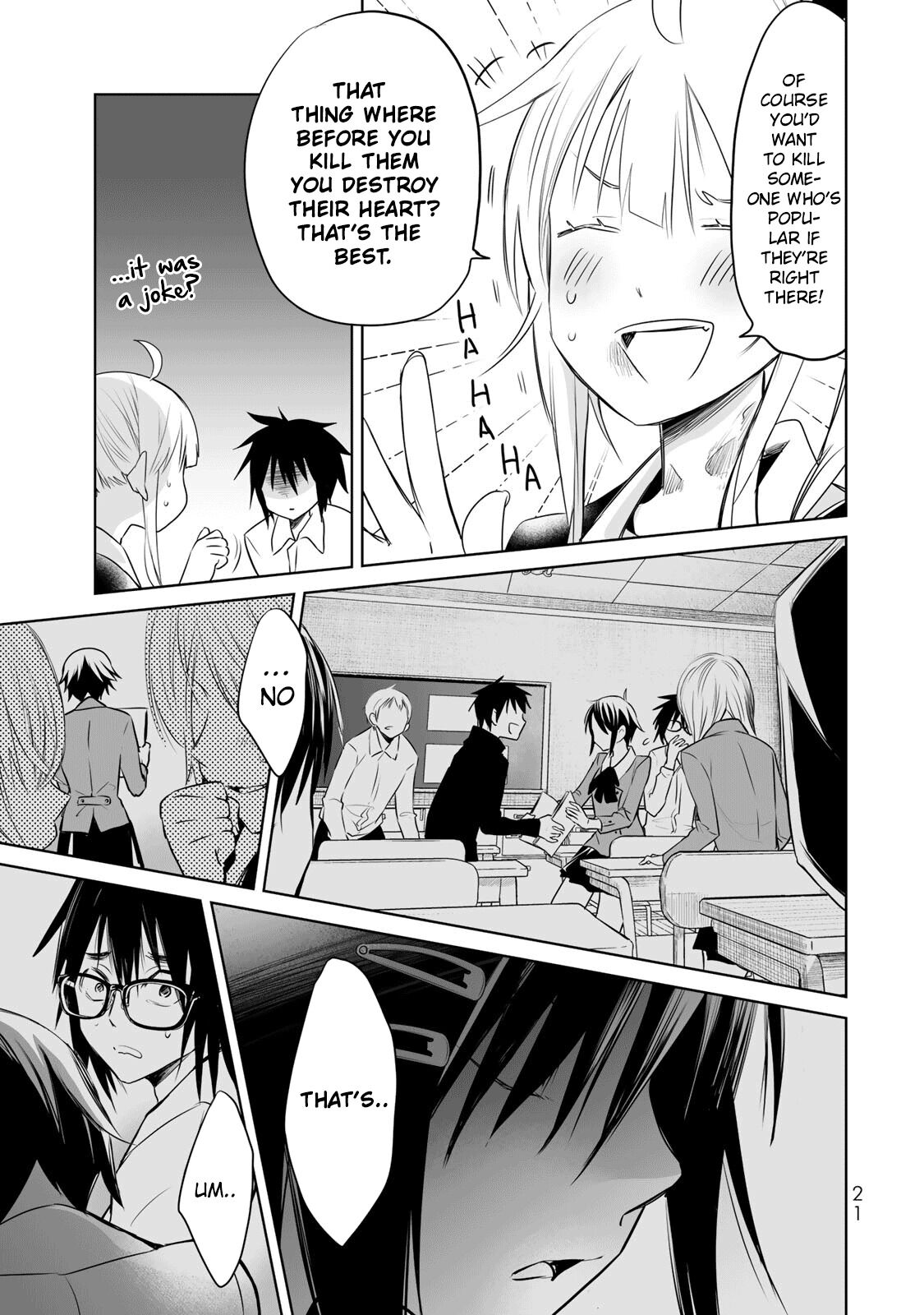 Okuru Kotoba Chapter 6 page 21 - Chapter 6: I Didn't Kill