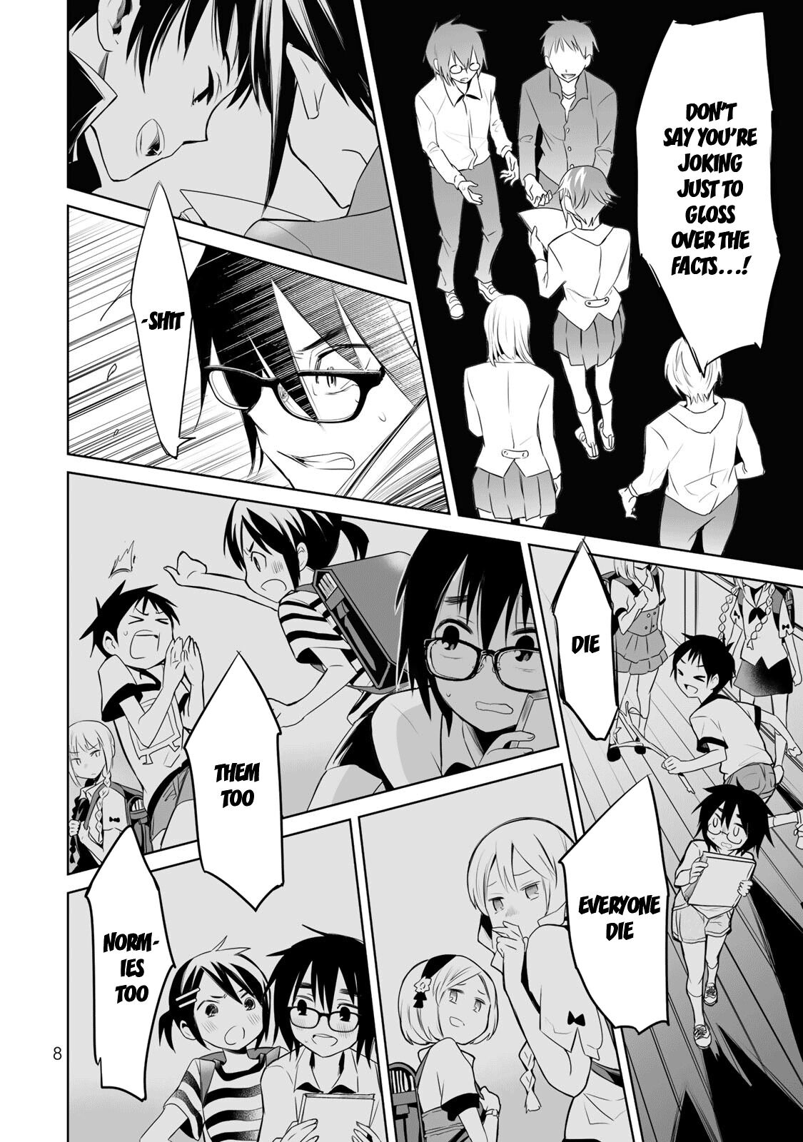Okuru Kotoba Chapter 6 page 8 - Chapter 6: I Didn't Kill
