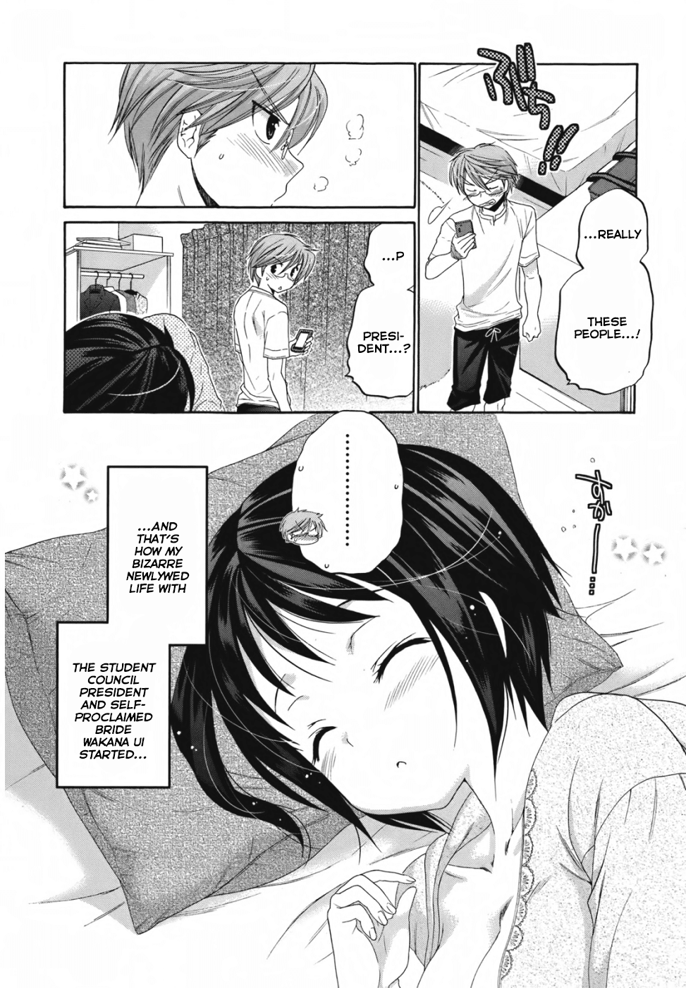 Okusama ga Seito Kaichou! Chapter 1 page 36 - Chapter 1: The SC President's married-into Family